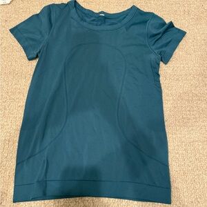 Blue lululemon shirt
